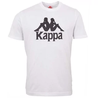 Koszulki męskie - Kappa Caspar T-Shirt 303910-11-0601 męski t-shirt biały - grafika 1