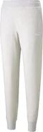 Spodnie sportowe damskie - Puma Puma Essential Logo Pants 586841-02 beżowe L - miniaturka - grafika 1