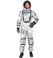 Stroje karnawałowe - Strój srebrny astronauta męski-M - miniaturka - grafika 1