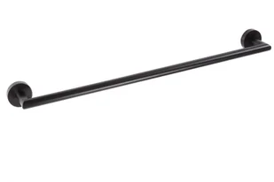 Sapho X-Round - Wieszak na ręcznik, długość 66 cm, kolor czarny XR404B - Wieszaki łazienkowe - miniaturka - grafika 1
