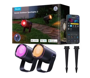 Govee - LED RGBWW LED/12W/230V IP67 2700-6500K Wi-Fi - Lampy ogrodowe - miniaturka - grafika 1