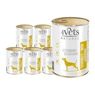 Mokra karma dla kotów - 4Vets Dog Urinary Non-struvite 6x400g - miniaturka - grafika 1
