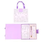 Długopisy - Zestaw prezentowy z długopisem Premium fiolet - miniaturka - grafika 1