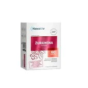 Układ moczowy i płciowy - MEDICINAE Novativ Żurawina Complex, 60 tabletek - miniaturka - grafika 1