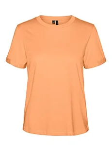 VERO MODA Vmpaula S/S Noos T-shirt damski - Koszulki i topy damskie - miniaturka - grafika 1