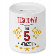 Skarbonki - SKARBONKA DLA TATY SUPER TATA SUPER OJCIEC PREZENT z Nadrukiem ze Zdjęciem + Opakowanie na prezent (wzór 03) - miniaturka - grafika 1