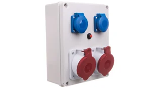 Pawbol Rozdzielnica R-BOX 240 2x250V 2x32A/5p B.1099 B.1099 - Rozdzielnie elektryczne - miniaturka - grafika 2