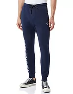 Spodnie męskie - Replay Spodnie męskie w luźnym stylu, 085 Blue, 3XL - miniaturka - grafika 1