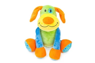 Kolorowy pluszowy piesek 20 cm - Maskotki i pluszaki - miniaturka - grafika 1