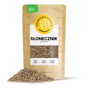 Słonecznik łuskany 1000g. - Ziarna i nasiona roślin strączkowych - miniaturka - grafika 1