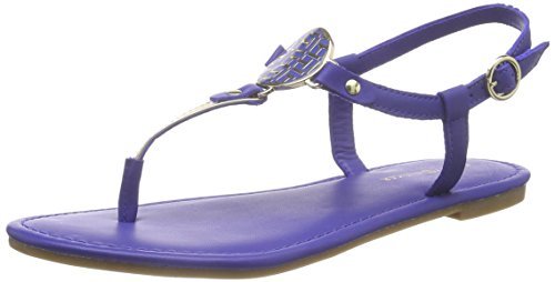 Tommy Hilfiger Damskie japonki J1285ennifer 10c, niebieski - Niebieski Blue Topaz 451-40 EU