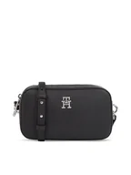 Torebki damskie - Tommy Hilfiger Torebka Th Emblem Camera Bag AW0AW15179 Czarny - miniaturka - grafika 1