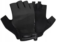 Rękawiczki rowerowe - RĘKAWICZKI ROWEROWE KELLYS FACTOR 025 CZARNE KRÓTKIE NA RZEP / S - miniaturka - grafika 1
