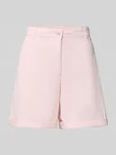 Spodenki damskie - Szorty chinosy o kroju relaxed fit z mieszanki bawełny - miniaturka - grafika 1