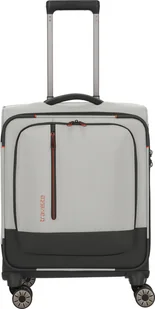 Walizka kabinowa Travelite CrossLite 5.0 4K 55 cm Szary - Walizki - miniaturka - grafika 1