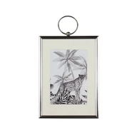 Ramki na zdjęcia - Ramka na zdjęcia Savana srebrna 12 x 17 cm metalowa - miniaturka - grafika 1