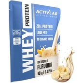 Odżywki białkowe - Odżywka białkowa ACTIVLAB Whey Protein WPC 85 Bananowy (30 g) Bez cukru - miniaturka - grafika 1