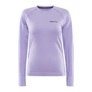 Damska Koszulka z długim rękawem CRAFT CORE DRY ACTIVE COMFORT LS W 1911168-723000 – Fioletowy - Koszulki i topy damskie - miniaturka - grafika 1
