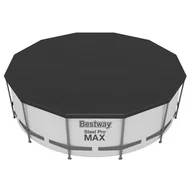 Akcesoria do basenów - Bestway POKRYWA NA BASEN STELAŻOWY 12FT 58037 - miniaturka - grafika 1