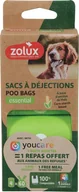 Pozostałe akcesoria dla psów - ZOLUX Ekologiczne woreczki na odchody x4 - miniaturka - grafika 1
