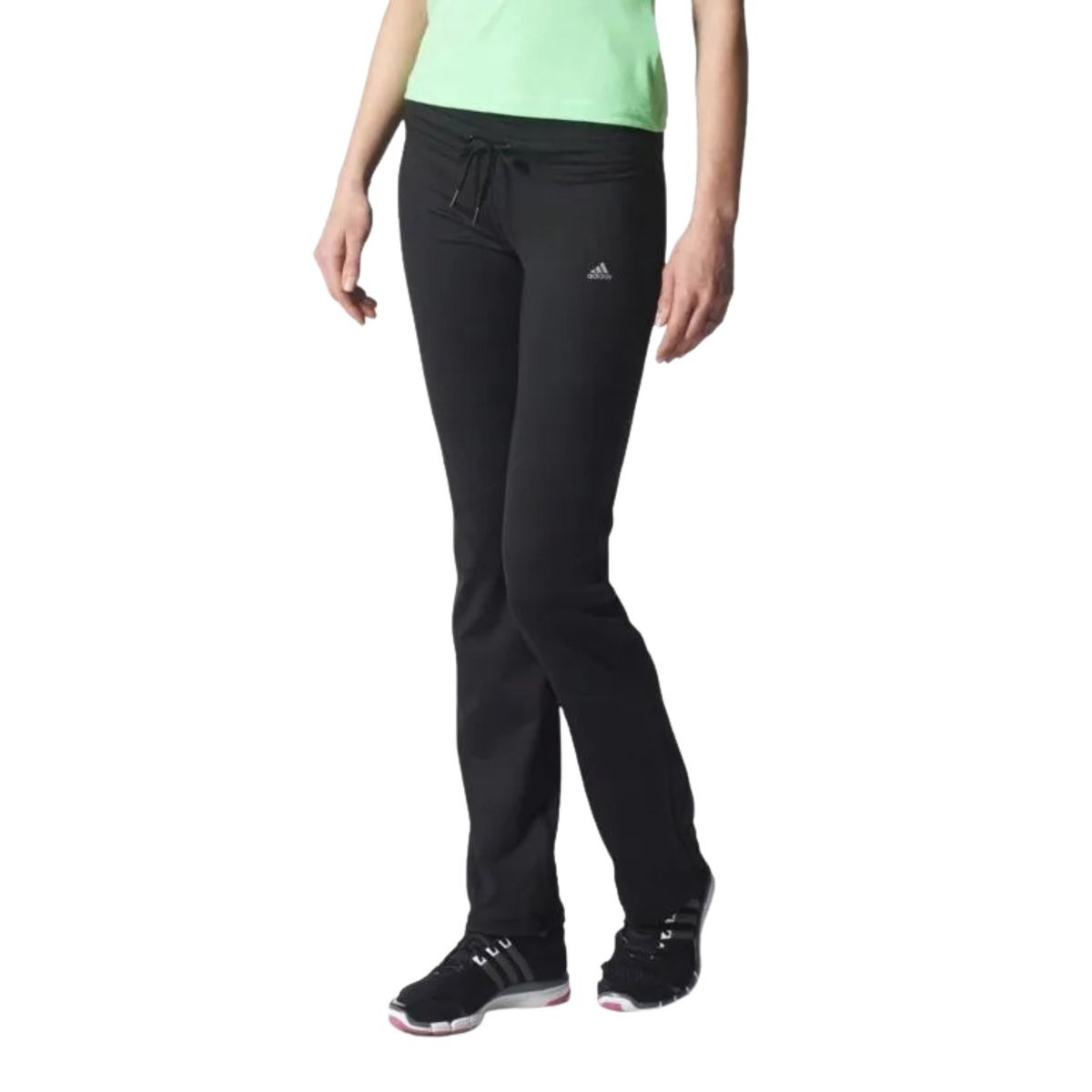 Damskie Spodnie Sportowe Czarne Adidas Gb Str Pant XS
