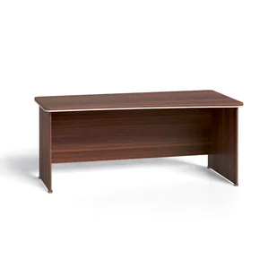 B2B Partner Biurko ARRISTO LUX łuk prawy, 1800 mm, orzech CF-LD03, right - Biurka - miniaturka - grafika 1