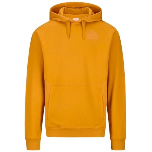 Kappa Gialo męska bluza z kapturem żółta, rozmiar 2XL