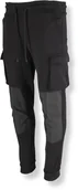 Spodnie sportowe męskie - Spodnie dresowe czarne, rozm M, gramatura 300g/m2 - miniaturka - grafika 1