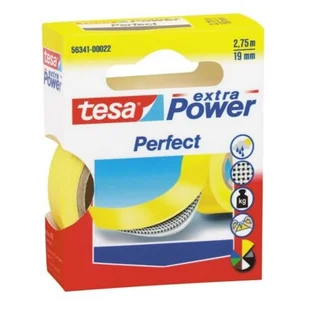 TESA 56341 2,75 m Żółty 1 szt. - Taśmy klejące - miniaturka - grafika 1