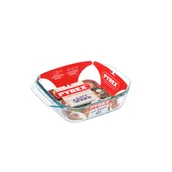 Naczynia żaroodporne - Brytfanna żaroodporna Let's Share kwadratowa 29 x 23 x 7 cm transparentny PYREX - miniaturka - grafika 1