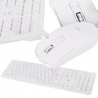 Zestawy myszka + klawiatura - Klawiatura I Myszka Bezprzewodowa Mysz Zestaw Komplet Cicha Numeryczna Usb - miniaturka - grafika 1