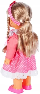 Interaktywna Lalka Bobas Belinda Chodzi Śpiewa Reaguje Na Klaśnięcie 42cm - Lalki dla dziewczynek - miniaturka - grafika 1