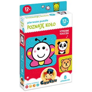 CzuCzu Pierwsze Puzzle Poznaję Koło 12m+ 92955 - Puzzle - miniaturka - grafika 1