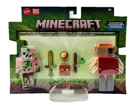 Figurki dla dzieci - Minecraft Figurki 2-pak + akcesoria Jcn56 - figurka - miniaturka - grafika 1