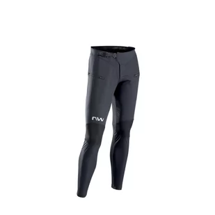 Spodnie rowerowe enduro NORTHWAVE BOMB Pants czarne - Spodenki rowerowe - miniaturka - grafika 1