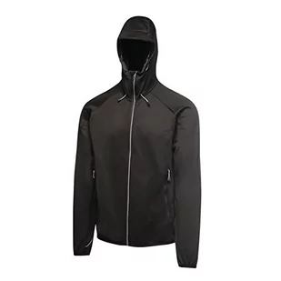 Regatta Active Active Męska kurtka Helsinki Powerstretch Czarny S TRA607 - Kurtki męskie - miniaturka - grafika 1