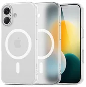 Etui i futerały do telefonów - Etui Tech-Protect Magslim MagSafe do Apple iPhone 17 Matte/white - miniaturka - grafika 1