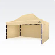 Pawilony ogrodowe - BRIMO Namiot sprzedażowy 3x4,5m - plus 3 ściany - Beżowy - miniaturka - grafika 1