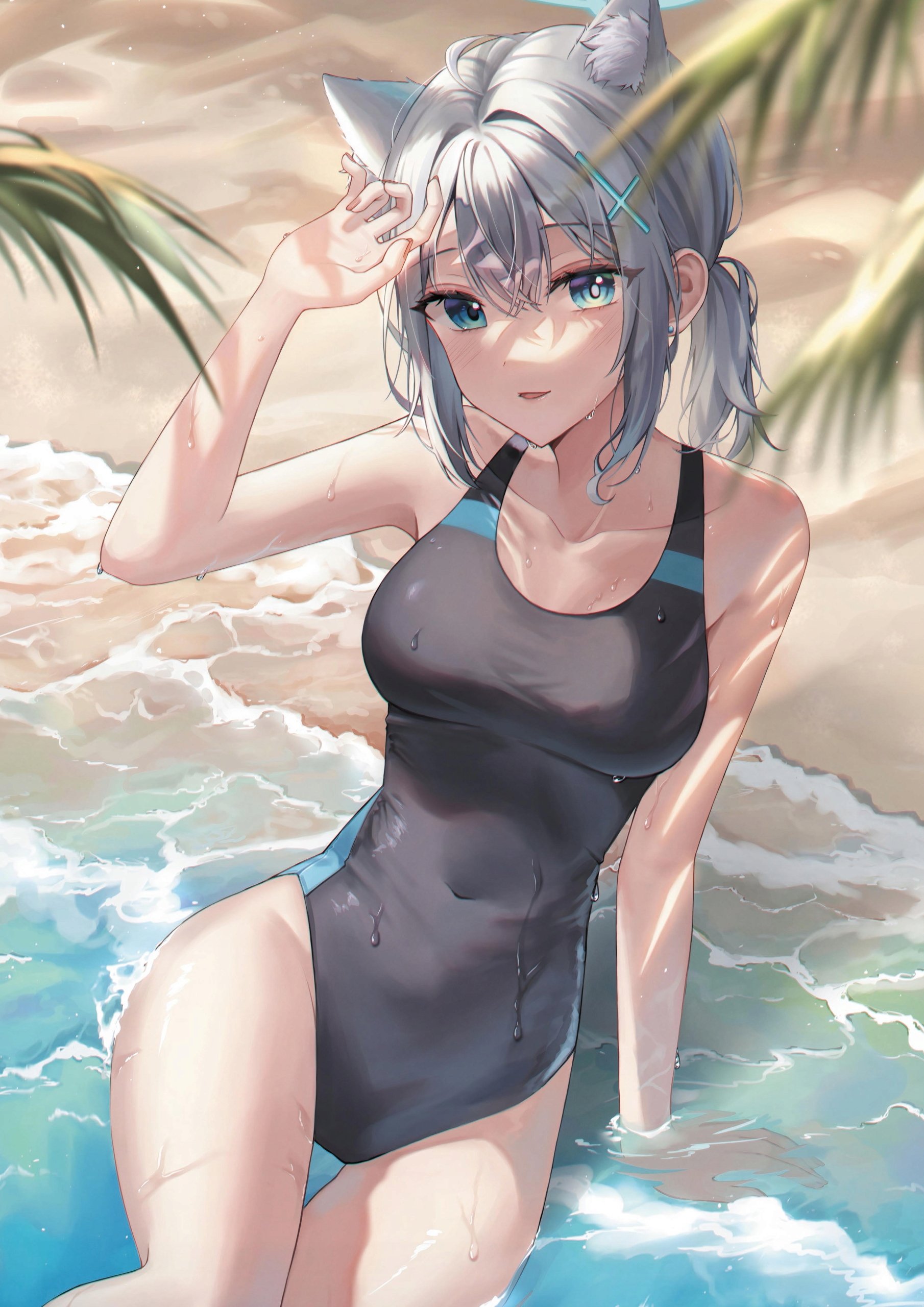 Plakat A2 anime gra Blue Archive