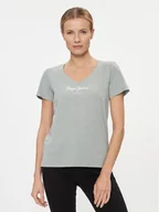 Koszulki i topy damskie - Pepe Jeans T-Shirt Wendy PL505482 Zielony Regular Fit - miniaturka - grafika 1