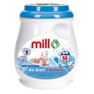 Środki do prania - Kapsułki do prania baby 50 sztuk MILL professional - miniaturka - grafika 1