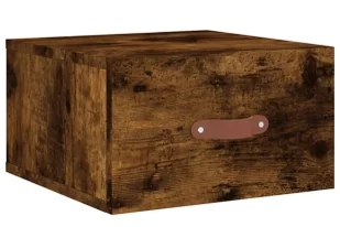 Wisząca szafka nocna przydymiony dąb - Brexi - Szafki nocne - miniaturka - grafika 1