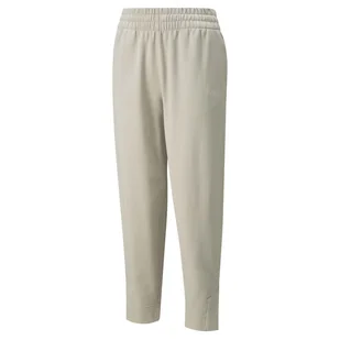 Damskie Spodnie PUMA HER HIGH-WAIST PANTS TR PUTTY 84709664 – Oliwkowy - Spodnie damskie - miniaturka - grafika 1