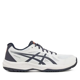 Buty halowe Asics Upcourt 6 1071A104 Biały - Buty sportowe męskie - miniaturka - grafika 1