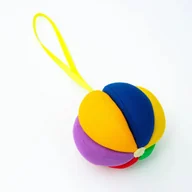 Zabawki sensoryczne - Kolorowa piłeczka sensoryczna Jolly Designs - miniaturka - grafika 1