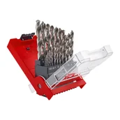 Wiertła - Einhell Zestaw wierteł do metalu HSS-G 1-10 mm - 19 szt. - miniaturka - grafika 1