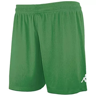 Spodnie damskie - Kappa Krótkie spodnie damskie Redena Short zielony zielony i biały l - grafika 1