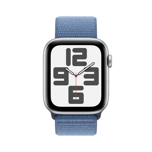 Apple Watch SE GPS Koperta 44mm Opaska sportowa Niebieski - Smartwatch - miniaturka - grafika 3