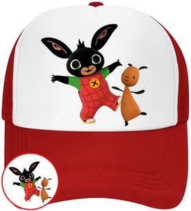 CZAPKA Z DASZKIEM BING DLA DZIECI LATO SIATKA CZERWONA BEJSBOLÓWKA - Czapki i chusty sportowe męskie CZAPKA Z DASZKIEM BING DLA DZIECI LATO SIATKA CZERWONA BEJSBOLÓWKA - Czapki i chusty sportowe męskie - miniaturka - grafika 1