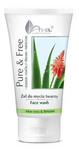 Ava Labolatorium Laboratorium Laboratorium Pure & Free Żel Do Mycia Twarzy Aloe Vera 150ml 5906323006673 - Żele do mycia twarzy - miniaturka - grafika 1